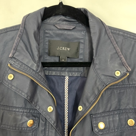 J. Crew Downtown Field Jacket Navy Small - Picture 3 of 4